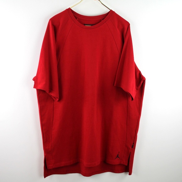 Nike Other - Nike Air Jordan Red Jumpman Basketball Tee Shirt Short Sleeves 2XL XXL NEW